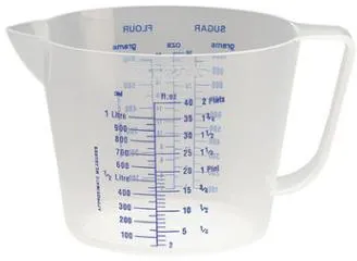 Stewart measuring jug, PP plastic clear, 1 L
