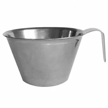 Measuring cup, stainless steel, 1 dl