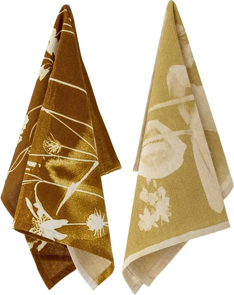 Celleste, Tea towel, yellow, cotton